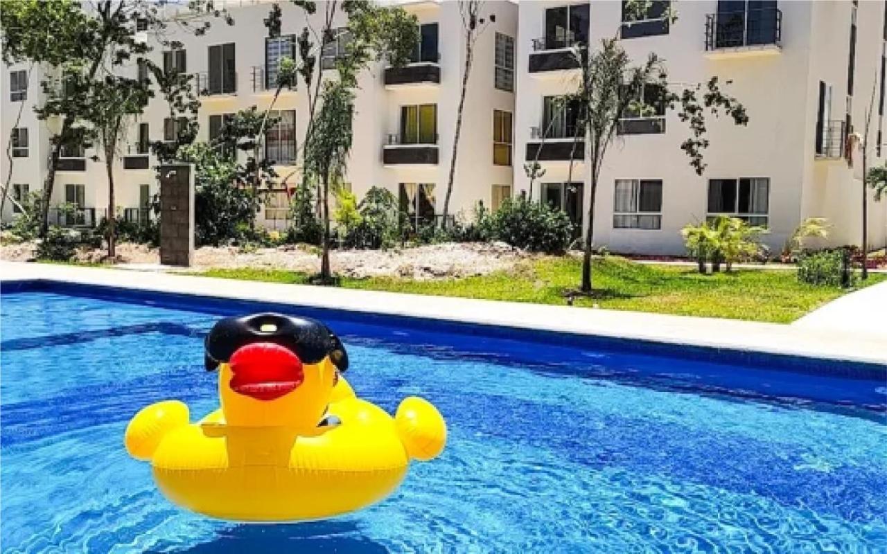 Caribe Turquesa, Departamento Completo, Playa Del Carmen 아파트 외부 사진